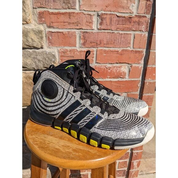 Adidas D HOWARD 4 Tech Fit Sprint Web Basketball Sneakers Size 17‎ (RARE) - Picture 1 of 10